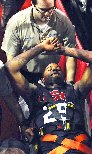 Paul George's broken leg leaves US, Pacers reeling